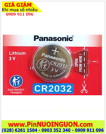 Pin lục lạc _Vòng đeo cổ thứ cưng Panasonic CR203 lithium 3v (20mmx3.2mm) _Made in Indonesia 